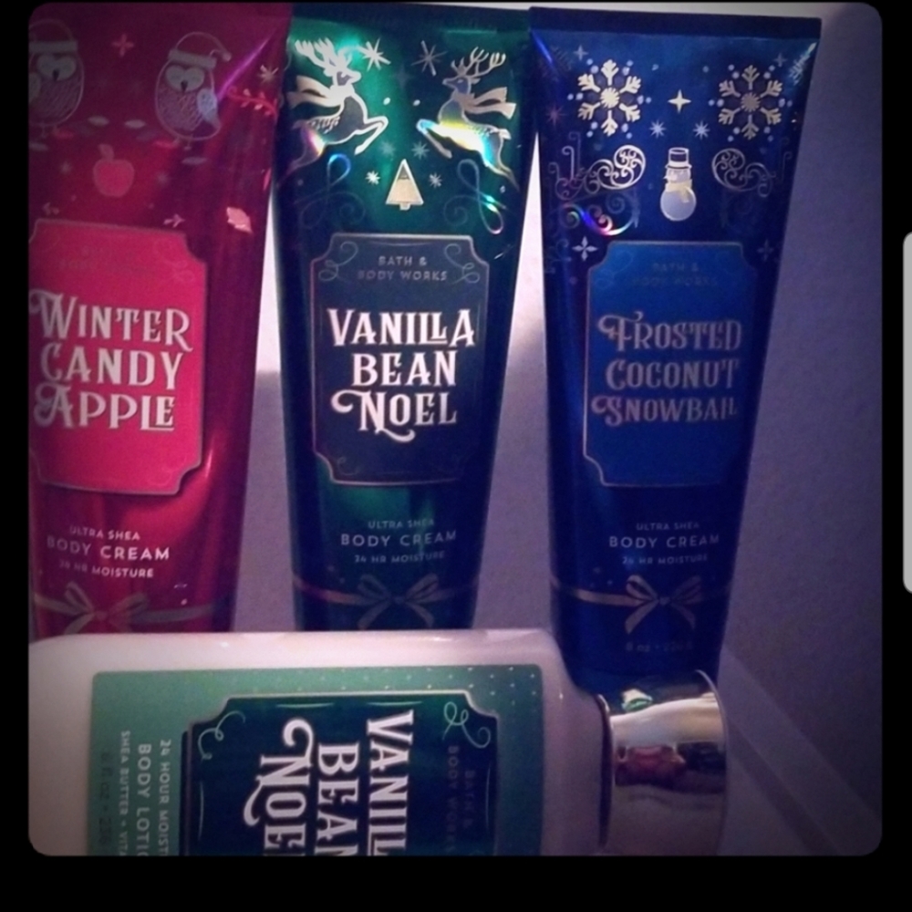 Lotions from bath body works